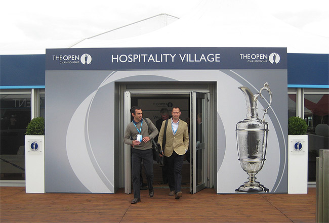 Hospitality Village, Open Championship, Royal St George�s